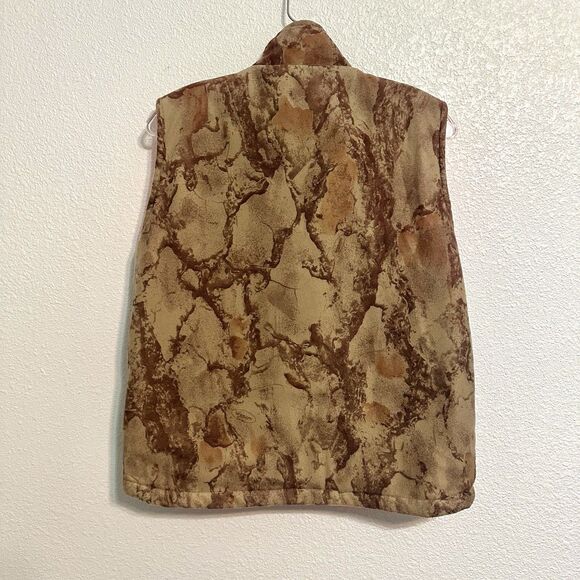 Woolrich Youth XL 18/20 Break Up Camo Hunting Blaze Orange Reversible Vest - Picture 2 of 9